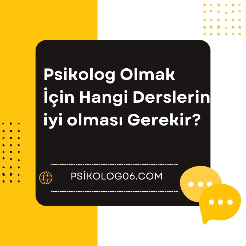 Psikolog Olmak için